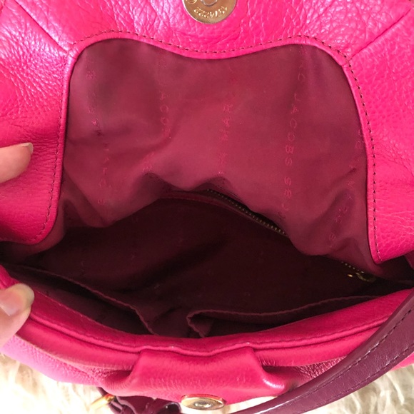 Pink Marc Jacobs cross body purse soft leather great condition - Picture 4 of 4